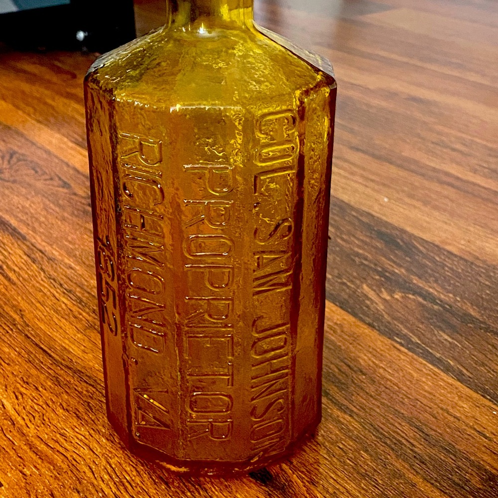 Vintage collectible bottle